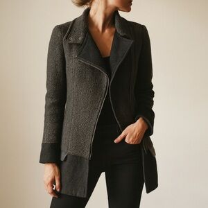 Mackage Black Wool Jacket Size XXS